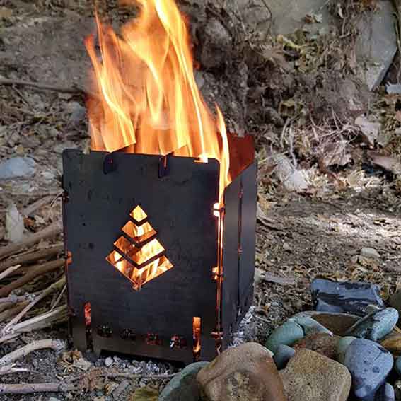 اجاق هیزمی لولادار بزرگ fbsh11 - Image 13