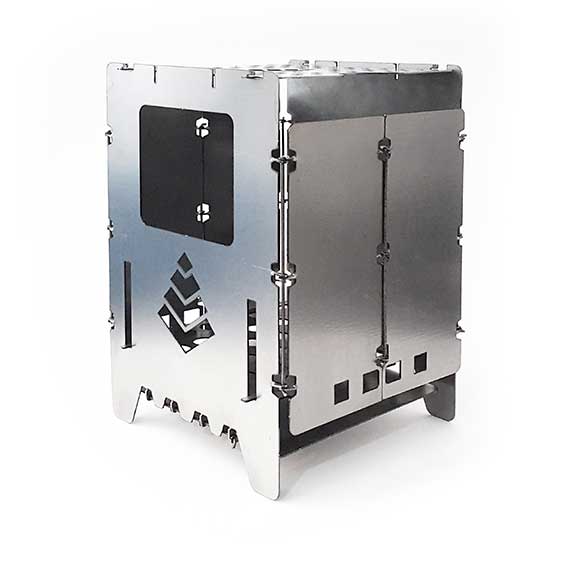 اجاق هیزمی لولادار بزرگ fbsh11 - Image 5