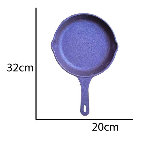 ماهیتابه چدنی کمپینگ sd65 - Image 3