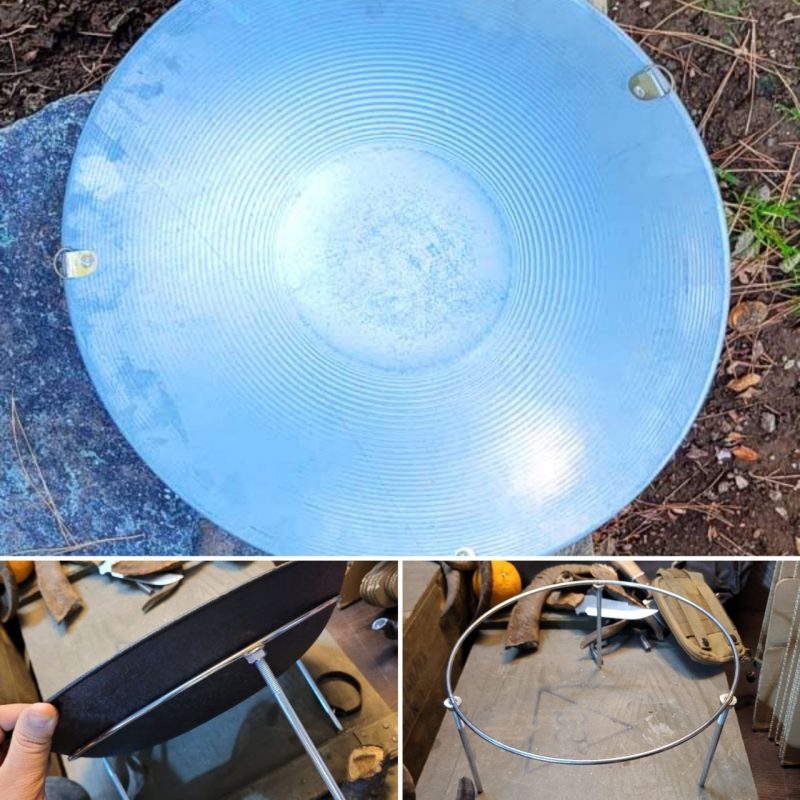 پک SP49 ساج روحی بدون روکش بزرگ SD76+ پایه و حلقه ساج