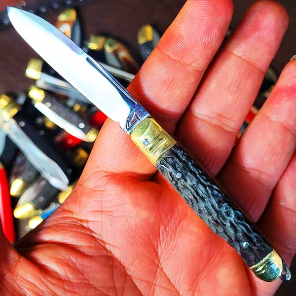 چاقو دسته استخوان SK127 - Image 3