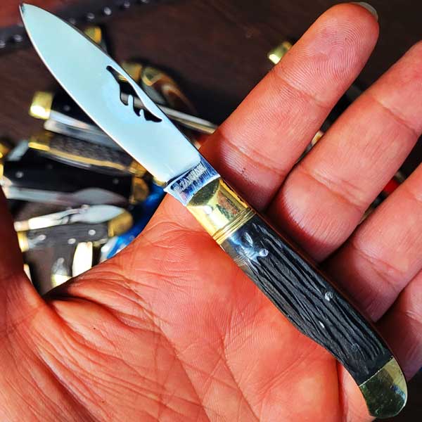 چاقو دسته استخوان SK128 - Image 3